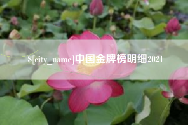 内江中国金牌榜明细2021
