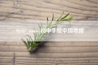 内江初中手绘中国地图