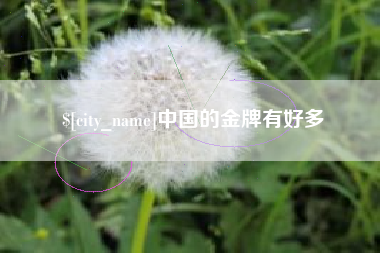内江中国的金牌有好多