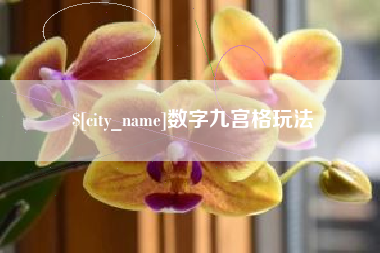 内江数字九宫格玩法