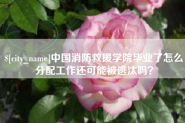 内江中国消防救援学院毕业了怎么分配工作还可能被逃汰吗？