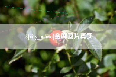内江金牌图片真实