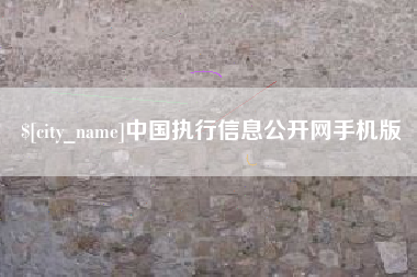 内江中国执行信息公开网手机版