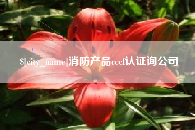 内江消防产品cccf认证询公司