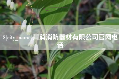 内江川消消防器材有限公司官网电话