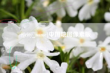 内江中国地图像素版