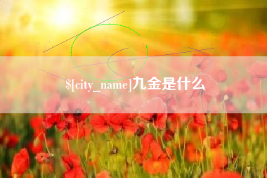 内江九金是什么