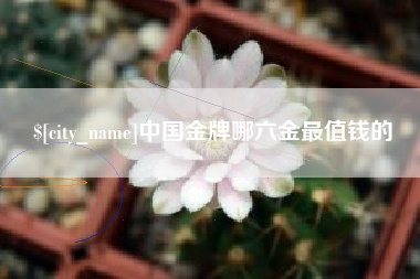 内江中国金牌哪六金最值钱的