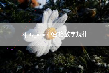 内江9宫格数字规律